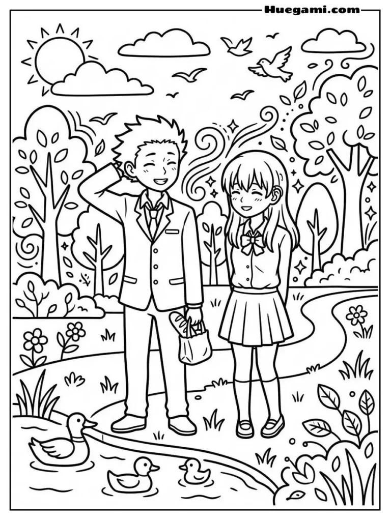 A Silent Voice Shoya And Free