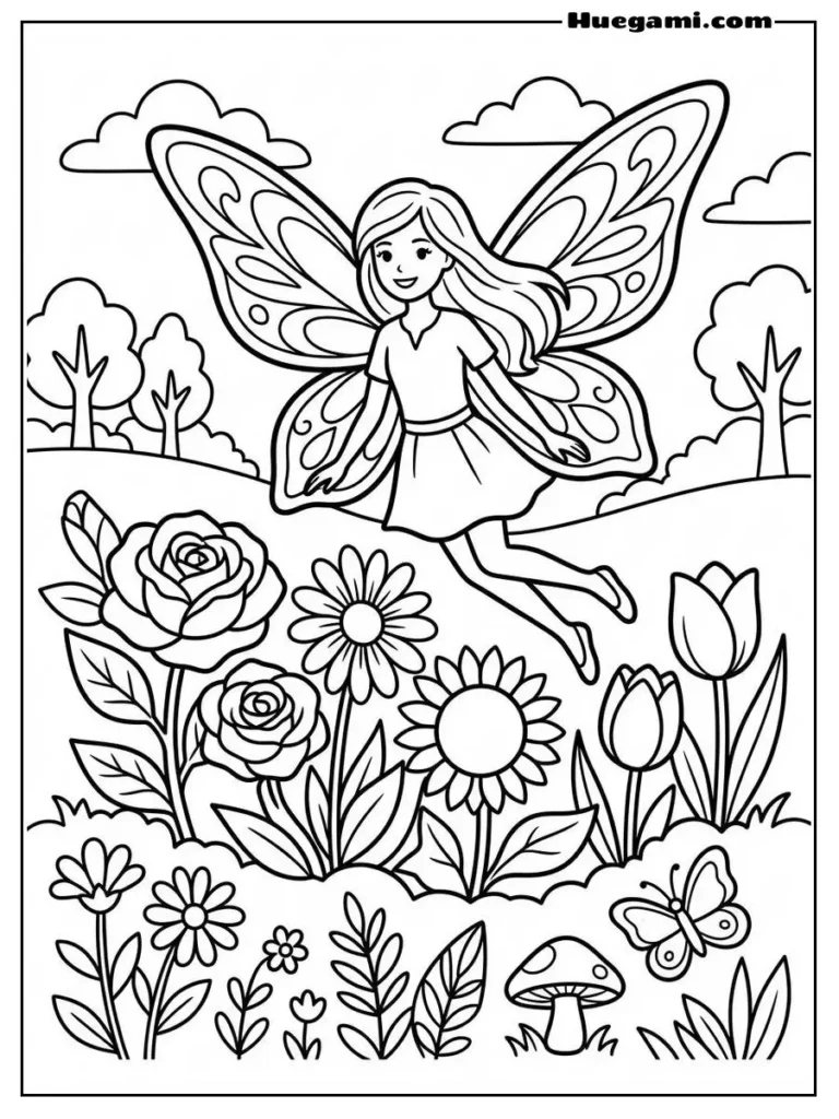 Adorable Barbie Fairy With Big Wings