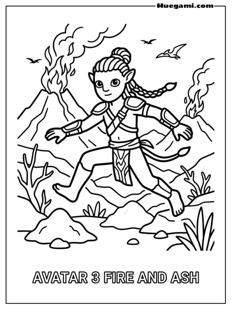 Avatar Fire And Ash Illustration