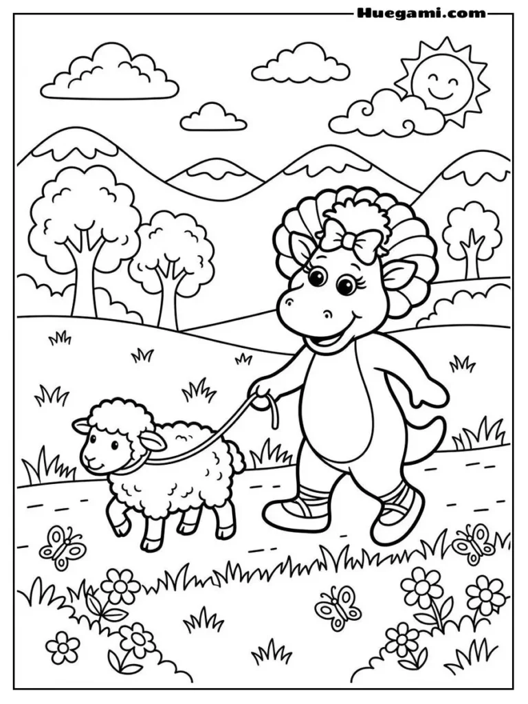 Baby Bop Walking