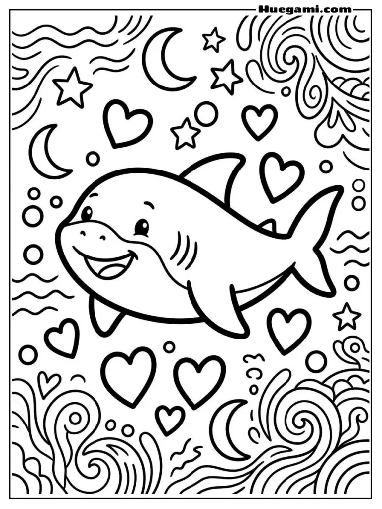Baby Shark With A Treasure