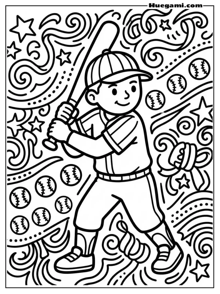 Baseball Batter Ready To Bat
