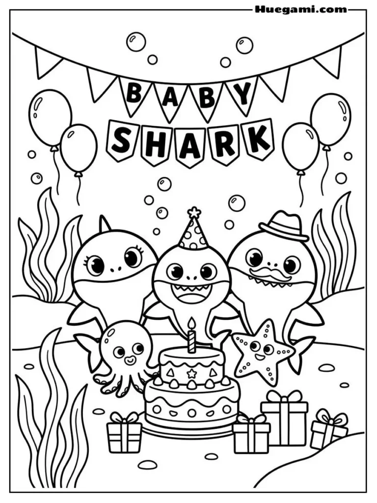 Birthday Party Of Baby Shark