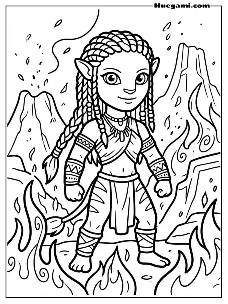 Varang Avatar 3 Fire And Ash Illustration