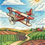 airplane coloring sheets featured image