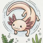 axolotl coloring sheets featured image