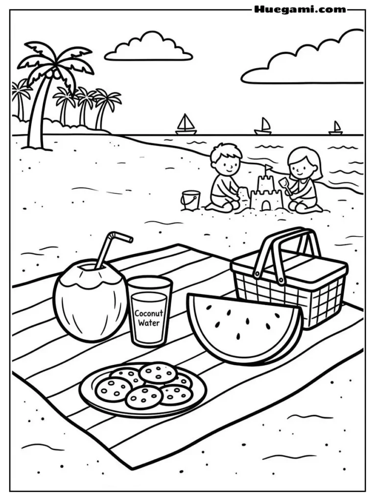 A Beach Illustration