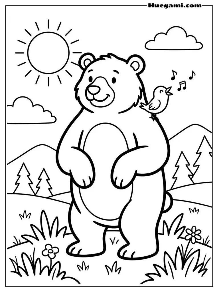 A Bear Standing