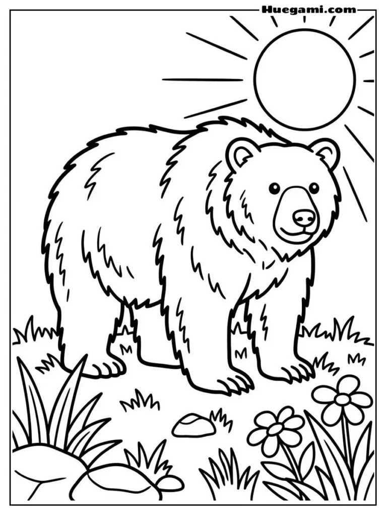 A Big And Fury Bear