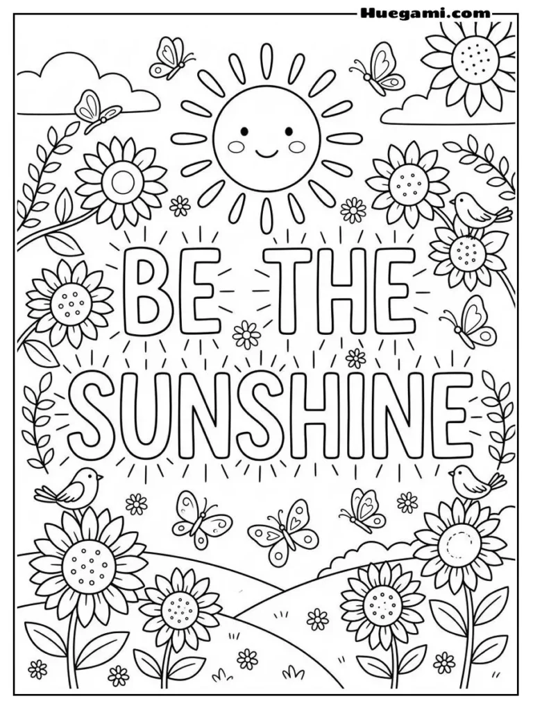Be The Sunshine Illustration 1
