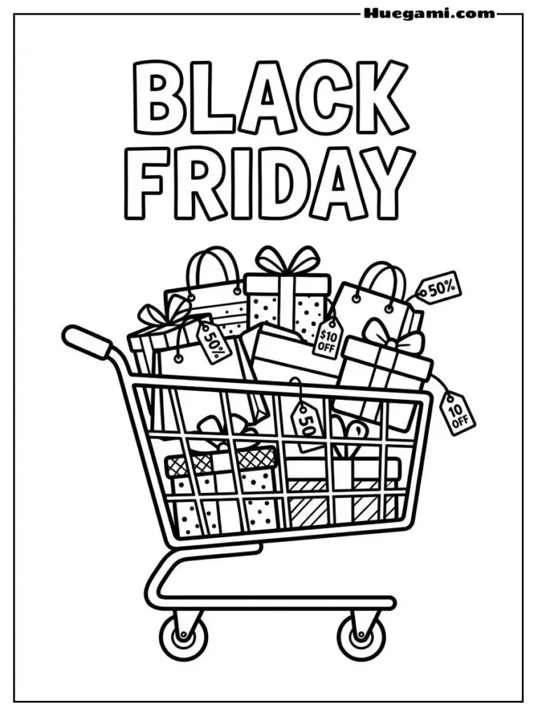 Black Friday Bold Sale Cart