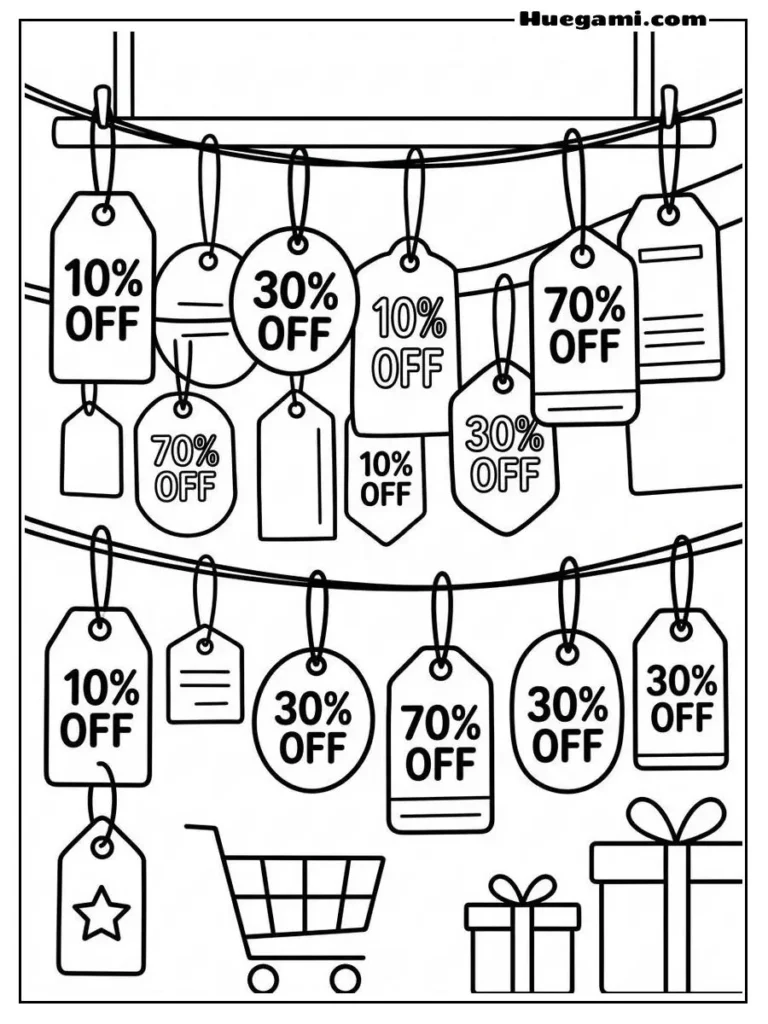 Discount Tags Illustration