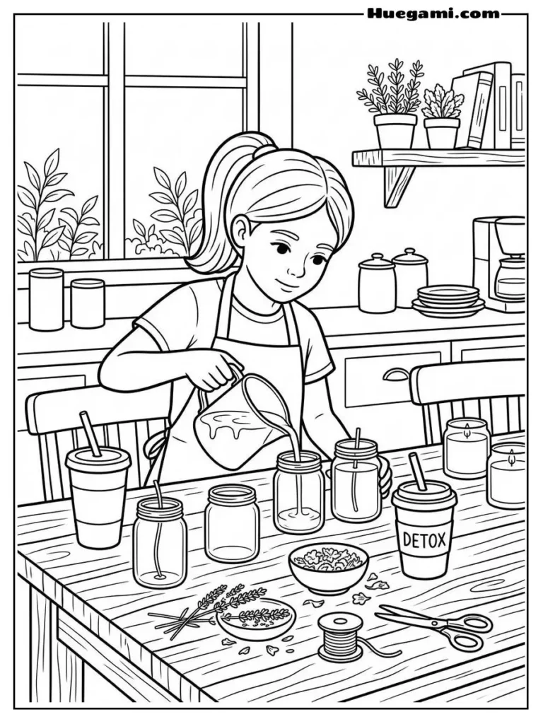 Magical Candle Illustration 1