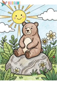 bears coloring sheets featured image