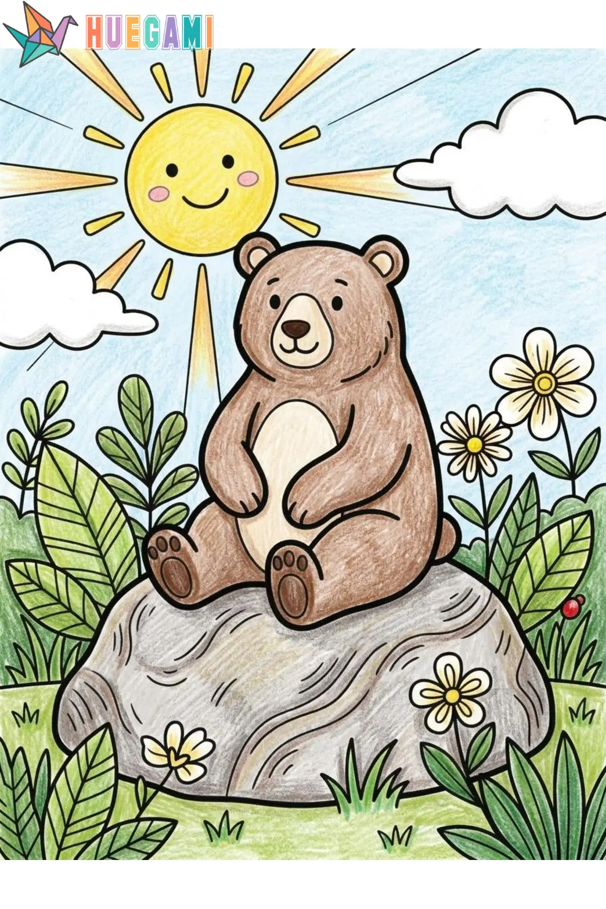 bears coloring sheets featured image