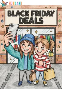 black friday coloring sheets featured image