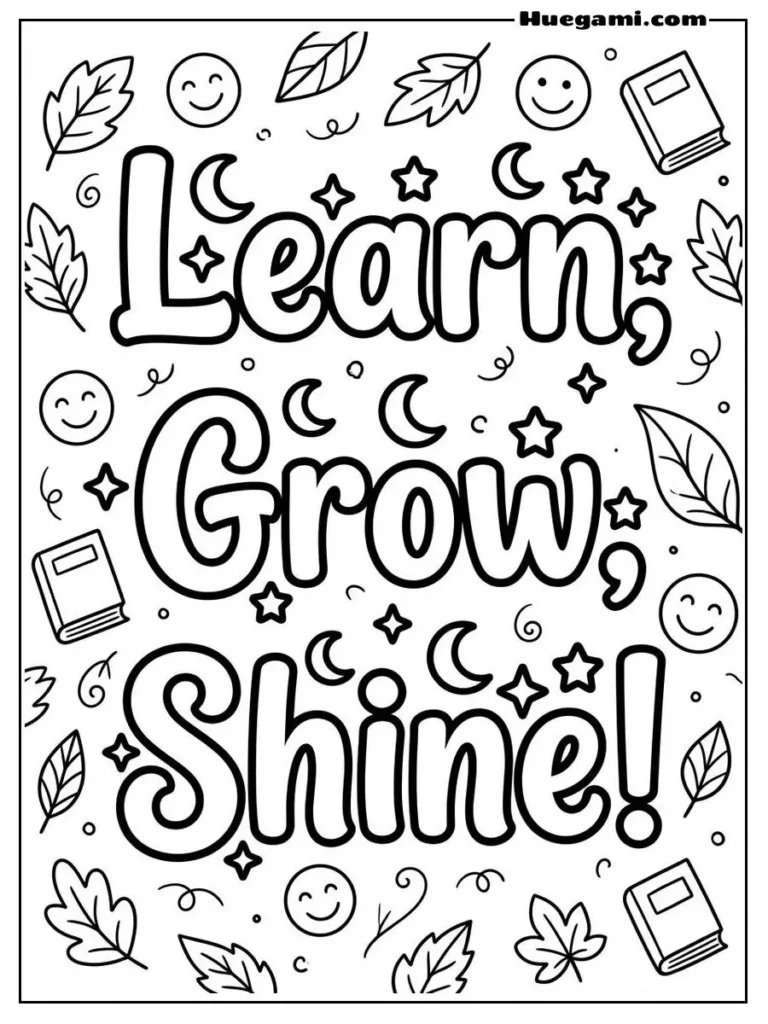 Free Printable Back To School Coloring Sheets for Kids 11 Learn