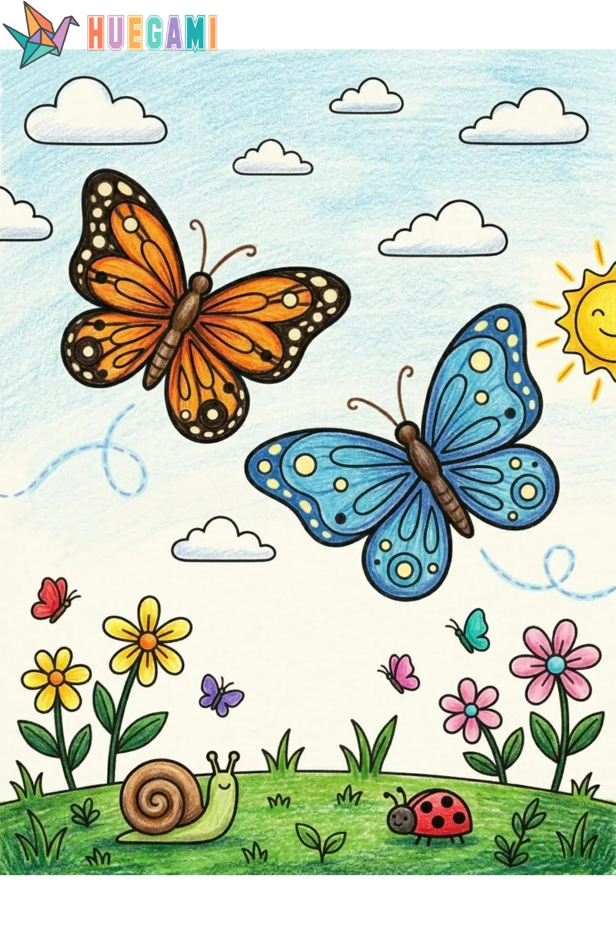 bugs coloring sheets featured image