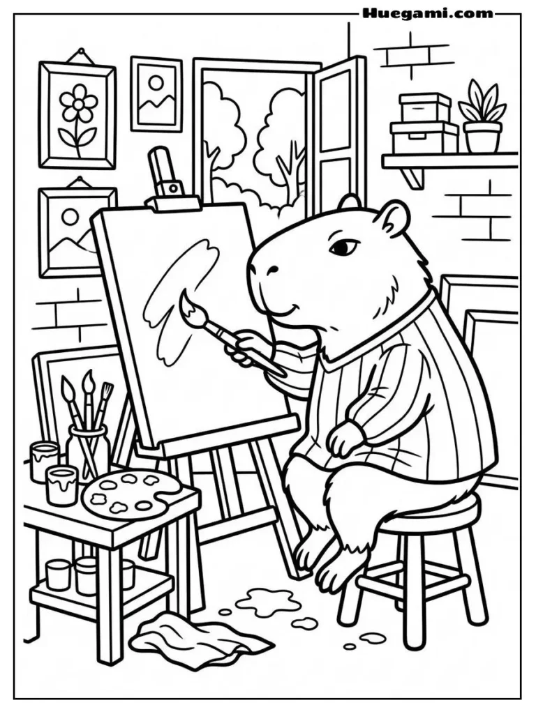 Painting In A Studio Artsy