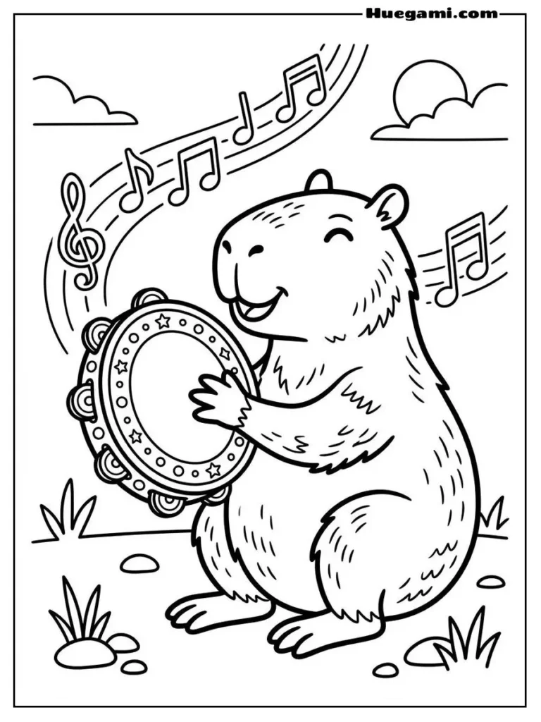 Playing Tambourine Musical