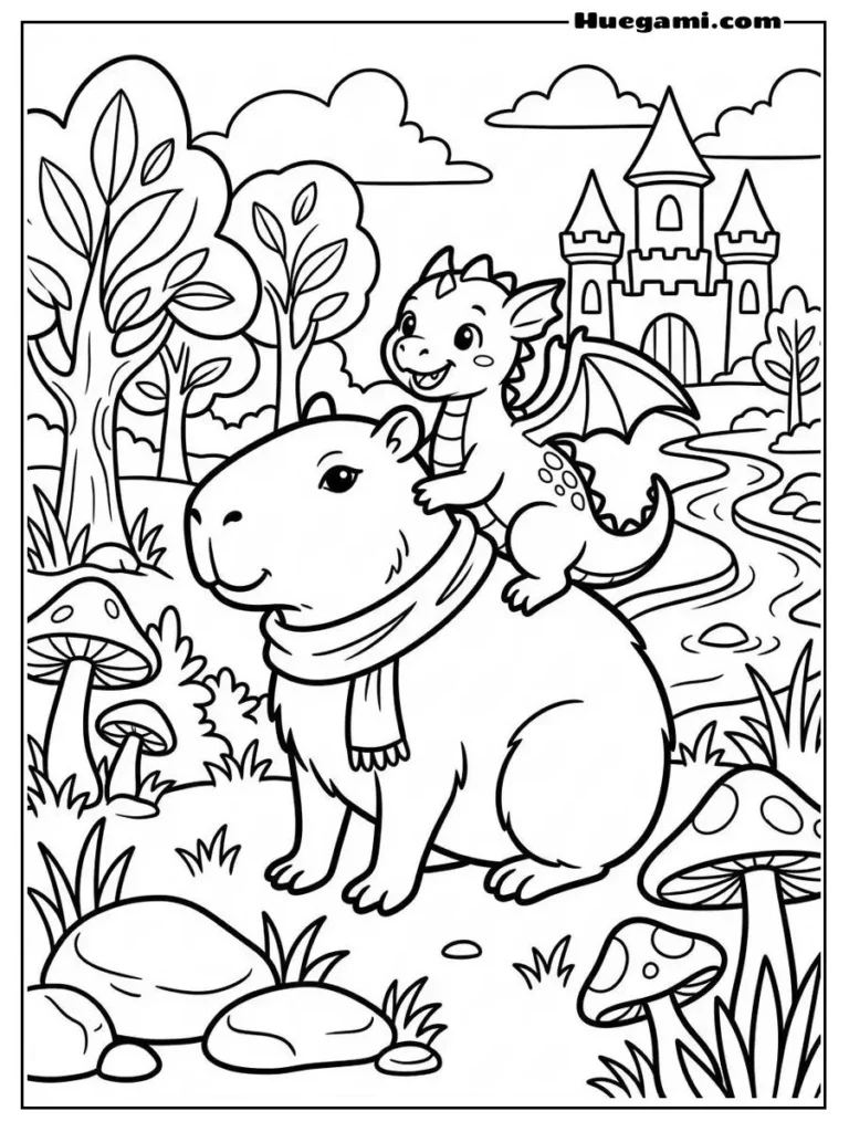 With A Baby Dragon Fantasy