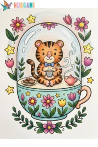 capsule creatures coloring sheets featured image