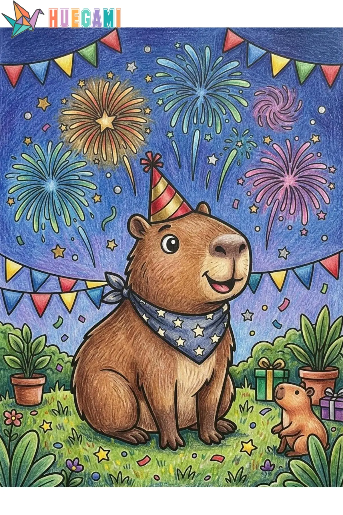 capybara coloring sheets featured image
