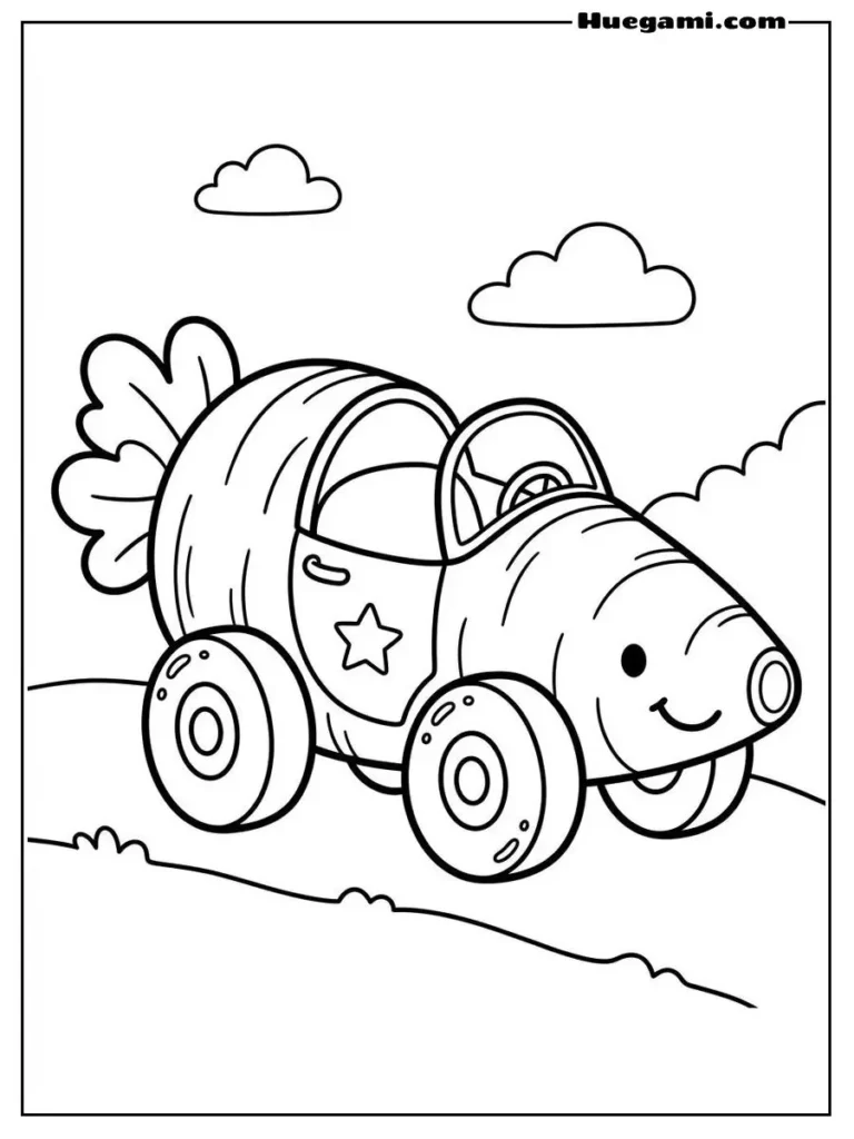 A Easy Carrot Car