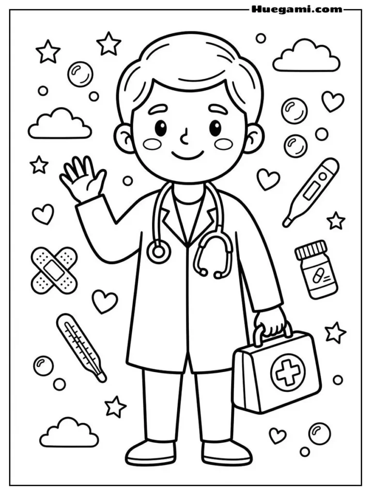 Adorable Doctor With Medical Bag