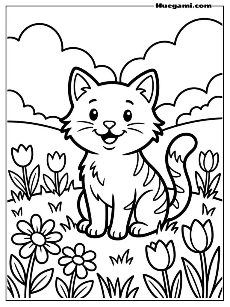 Adorable Smiling Cat