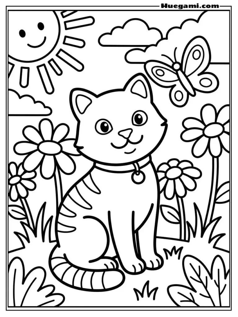 Beautiful Cat Illustration