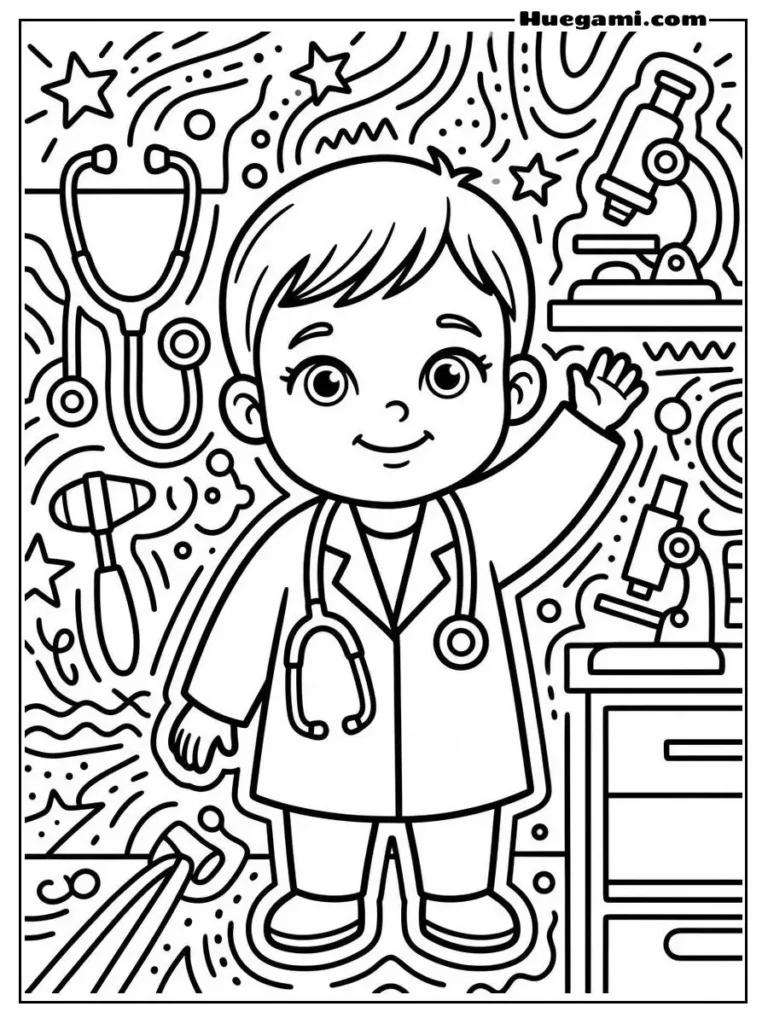 Child Dream Doctor Illustration