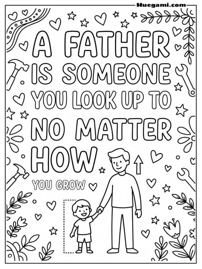 Father s Day Quote Illustration