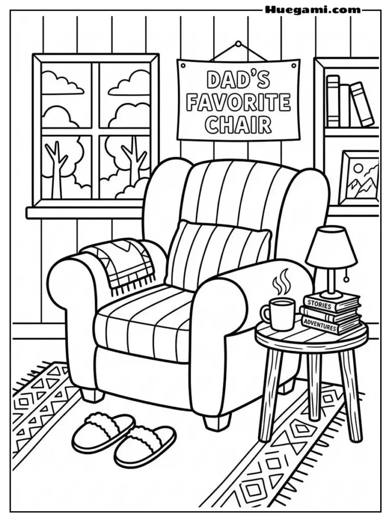 World s Best Dad Trophy Illustration