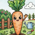 carrot coloring sheets featured image