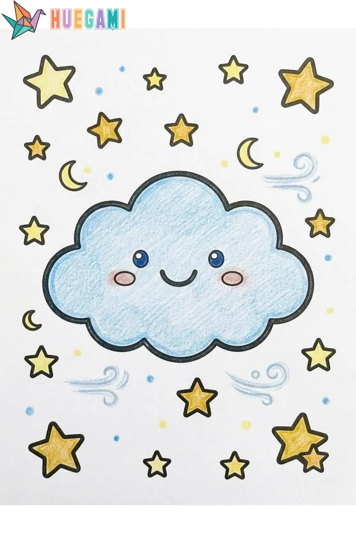 cloud coloring sheets featured image
